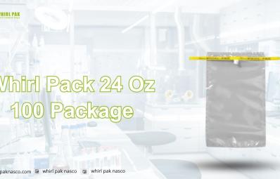 Whirl Pack 24 Oz 100 Package